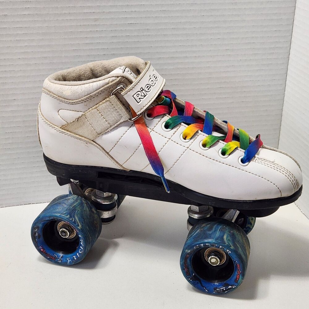 Reidell R3 Cayman Skates Womens 8/ Mens 7 Sure-Grip Twister Wheels/ Pink Qube - Picture 14 of 16